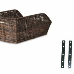 BASIL Corbeille Arrière Cento Look Rotin Brun Naturel