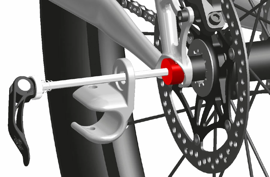 Thule 10mm Spacer Adaptateur De Couplage Patte De Dérailleur – Image 2