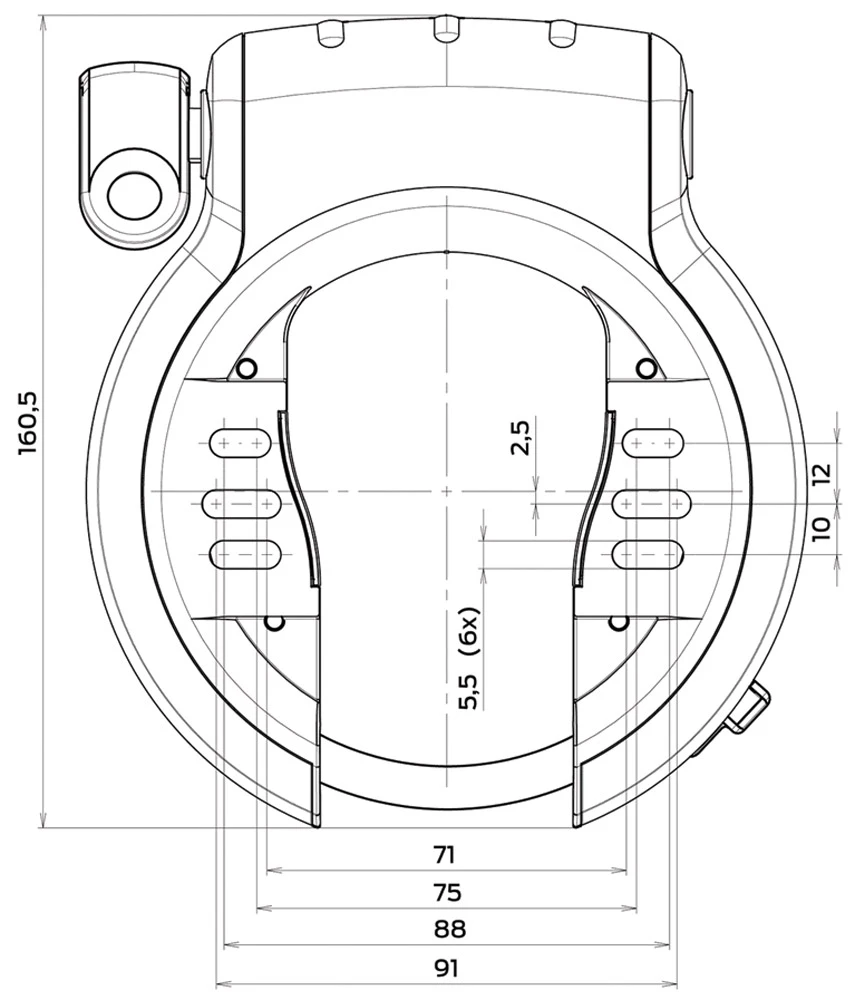 AXA Antivol De Cadre Defender Retractable – Image 5