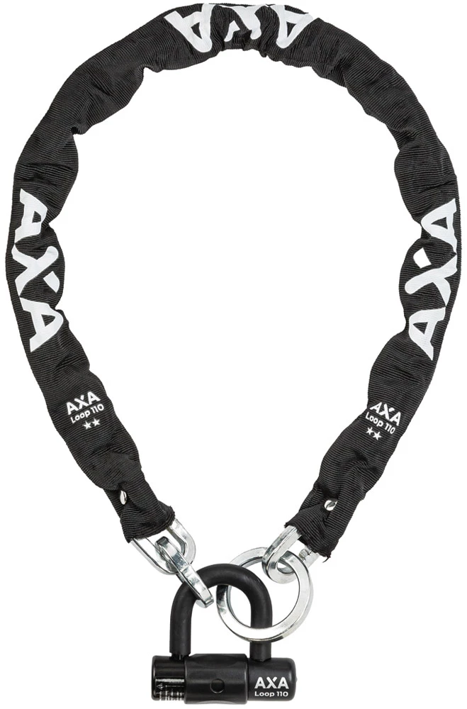AXA Antivol à Chaîne Loop 110 Avec Cadenas Suspendu