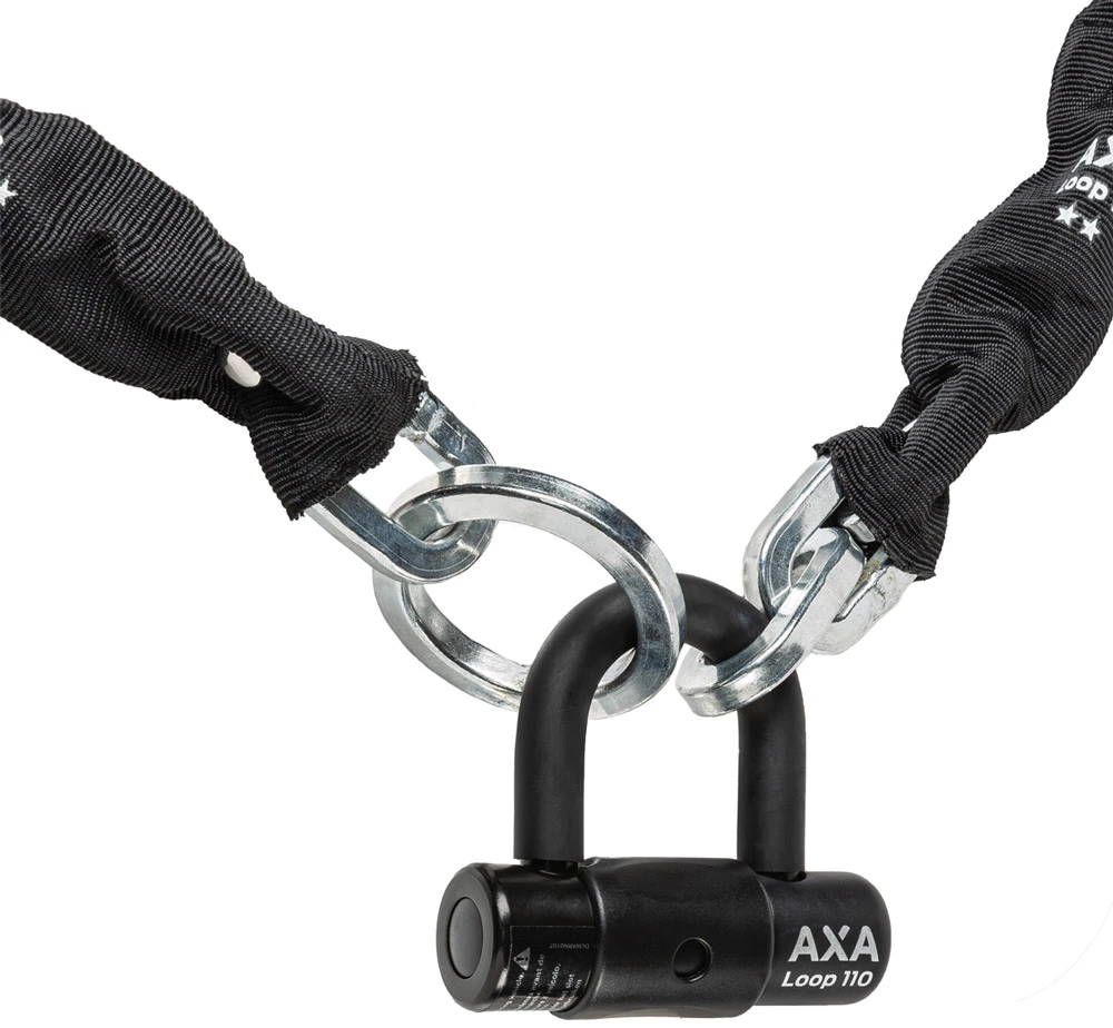 AXA Antivol à Chaîne Loop 110 Avec Cadenas Suspendu – Image 4