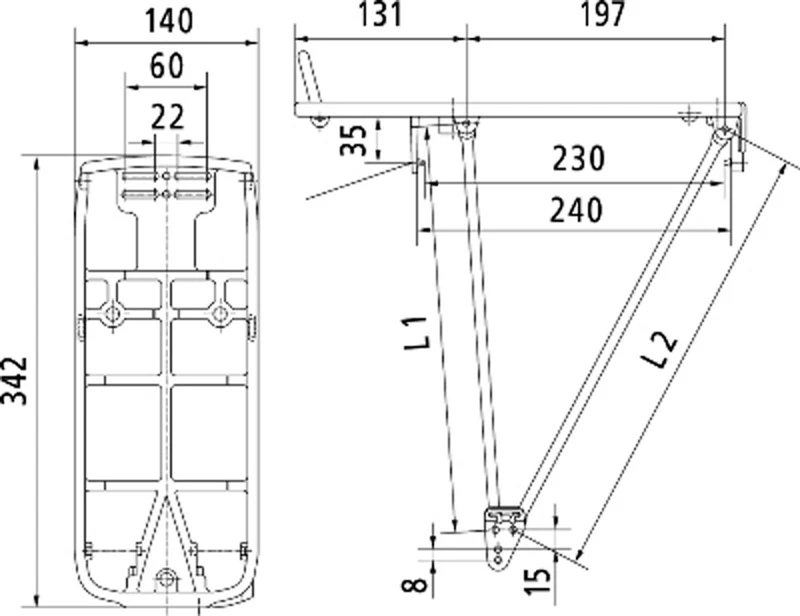 PLETSCHER Porte-bagages Athlete-System Avec Pointes De Pompe – Image 4