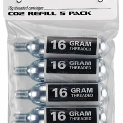 Lezyne Cartouches De CO2 De Rechange 16g, Paquet De 5