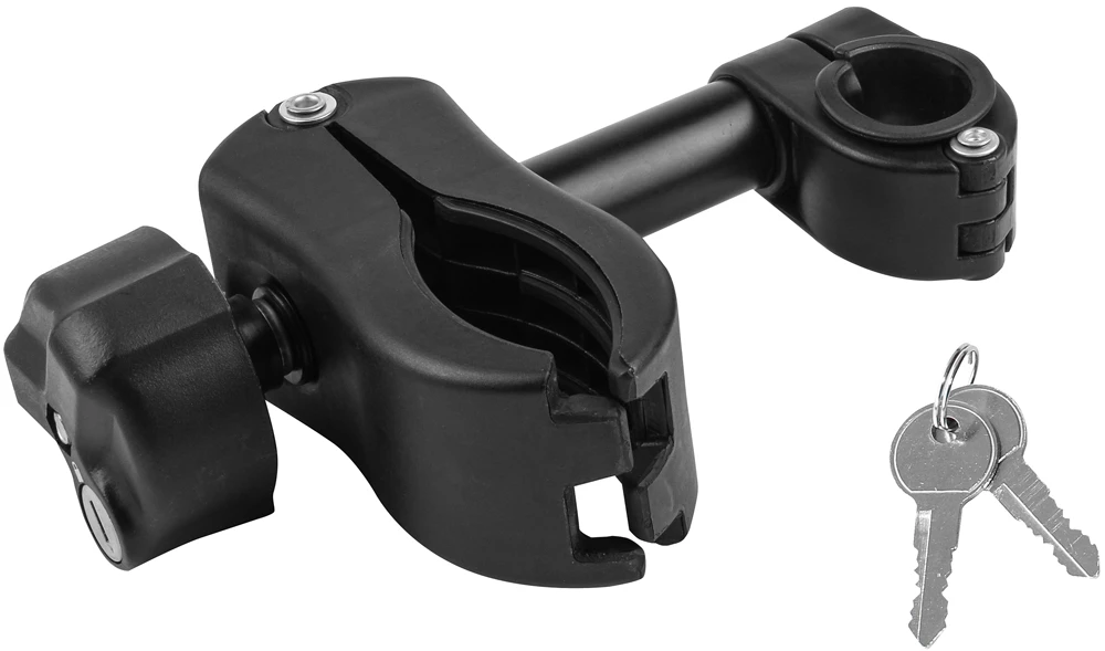EUFAB Support De Cadre Verrouillable Pour Porte-vélos Ø25-30mm – Image 2
