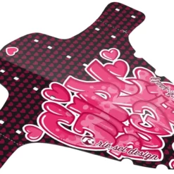 Rie:sel Design Front Mudguard 'dreckspatz' Power Girl