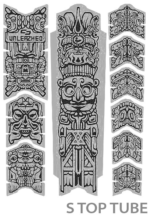 Unleazhed Unscratch Frame Film De Protection Pour Cadre - Eldorado Black Matt – Image 2