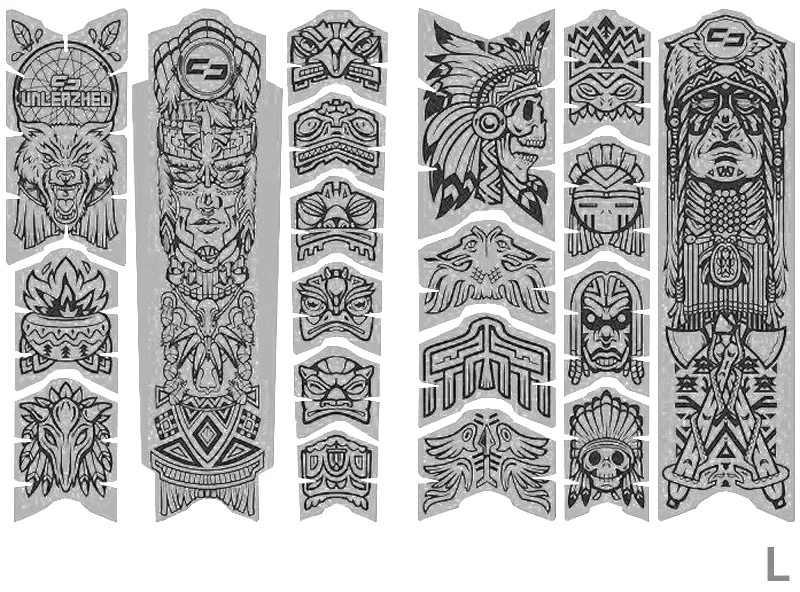 Unleazhed Unscratch Frame Film De Protection Pour Cadre - Tatanka Black Matt – Image 4