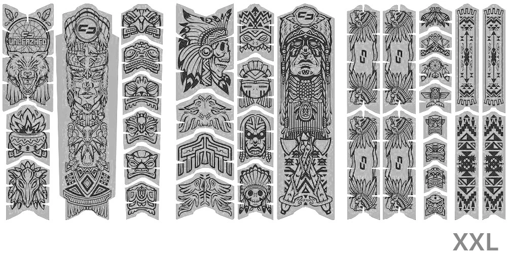 Unleazhed Unscratch Frame Film De Protection Pour Cadre - Tatanka Black Matt – Image 5